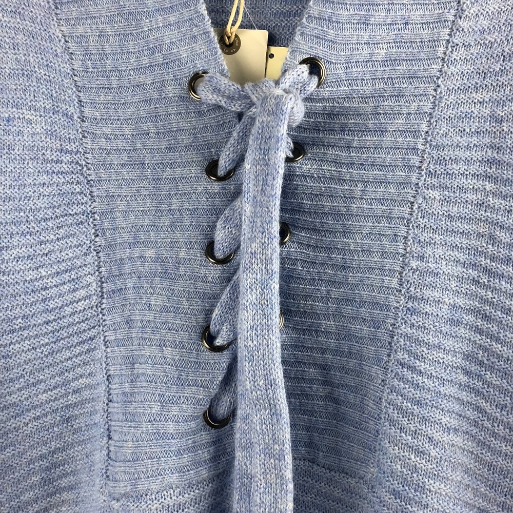 Lucky Brand Lace-Up Sweater - Picture 4 of 6